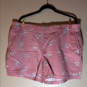 Lane Bryant Pink Bermuda Shorts Casual Comfort